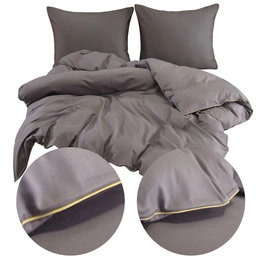 Pościel 160 x 200 3cz Satyna Bawełna Z Bizą Can 08