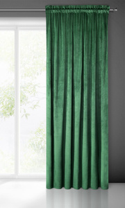 Pierre Cardini Tape Curtain 140 x 300 C. Green