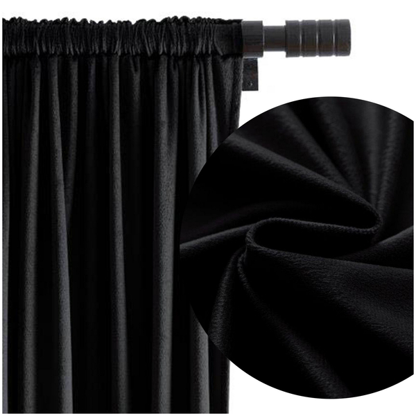 Curtain 140 x 270 Velvet Tunnel Tape Giorgia 03