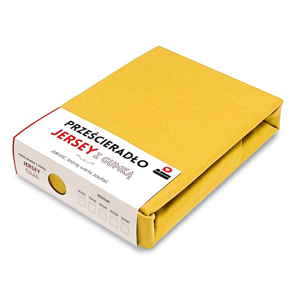 Prześcieradło 60 x 120 Jersey z Gumką Gaja 41