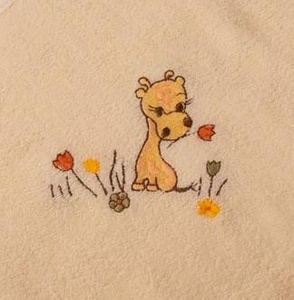 Ręcznik 85 x 85 Kapturek Dziecięcy Frotte 02