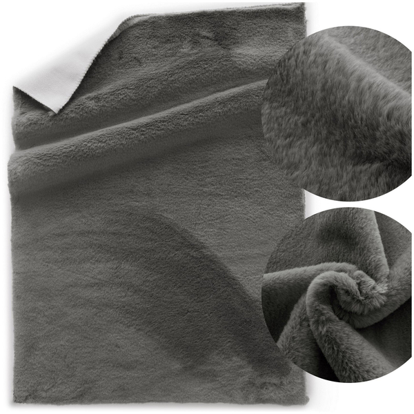 Rug 50 x 70 Soft Plush Fur Rabbit 107