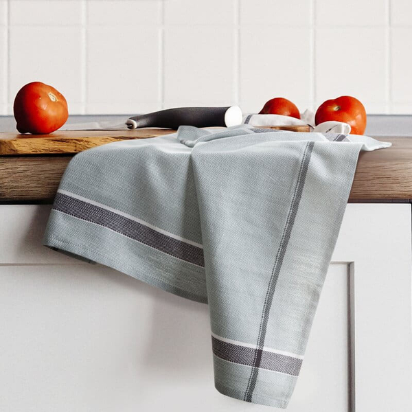 Kitchen Cloth 50 x 70 Cotton Olivia Black1