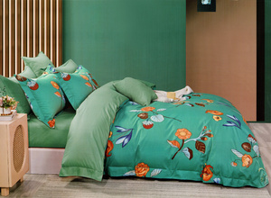 Bedding 200 x 220 3pc Satin Cotton No. A1689