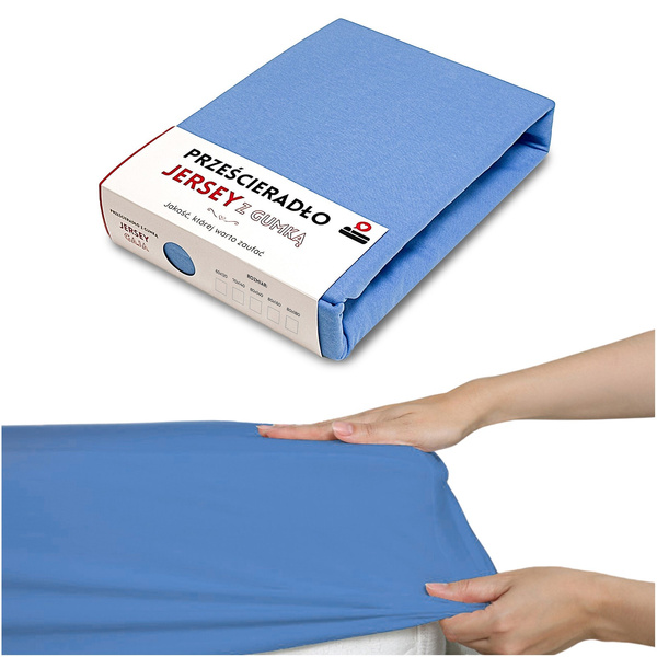 Prześcieradło 80 x 160 Jersey z Gumką Gaja 17