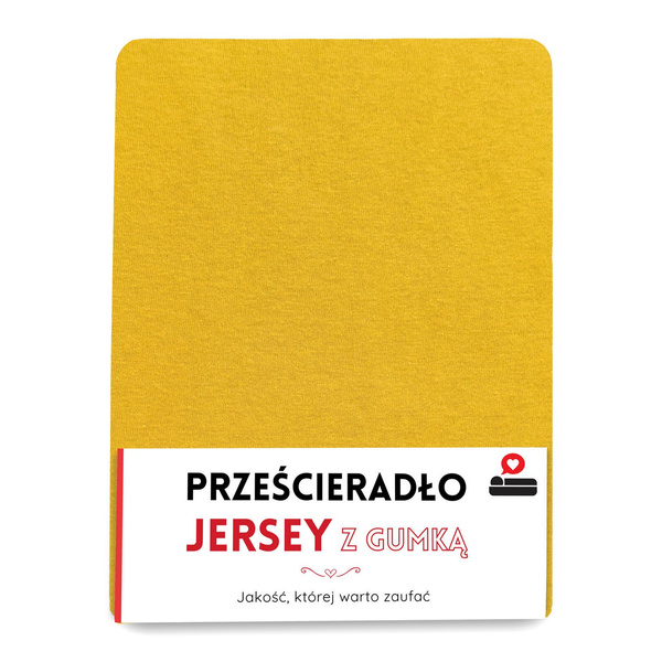 Prześcieradło 60 x 120 Jersey z Gumką Gaja 41