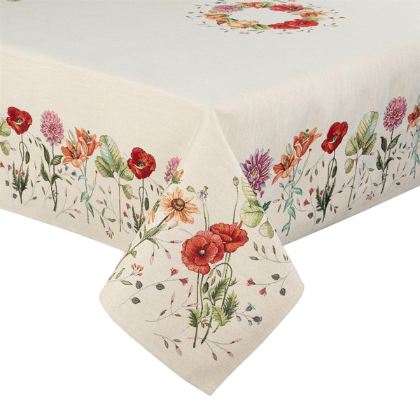 Tablecloth 140 x 180 Decorative Tapestry 1239 Natur