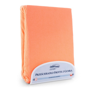 Terry sheet with elastic 010_D Salmon 200x220