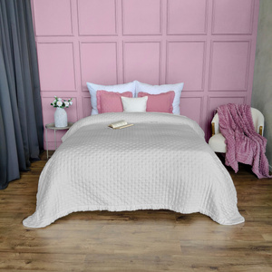 Narzuta 200 x 220 Pikowana Z Falbaną Celia 05