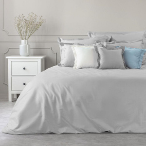 Quilt Cover 220 x 200 cm Novac Light Grey