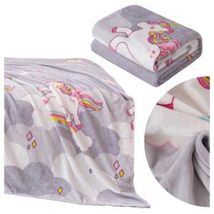 Koc 160 x 200 Mikrofibra Gładka Inger 16