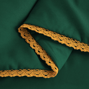 Bedding set 140 x 200 2pcs Smooth with Lace Brandon 02