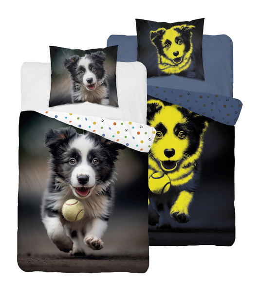 Pościel 140 x 200 2cz FLUO Młodzieżowa Jaime 5410A