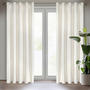 Zasłona 140 x 250 Dekoracyjna Villa Przelotka Krem