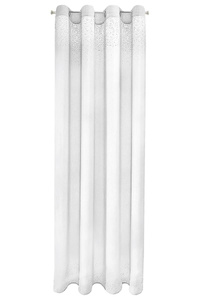 Madie Decorative Curtain 140 x 250 White Throw