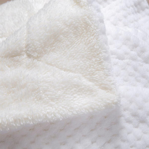 Blanket 150 x 200 Microfiber Lamb Sherpa White