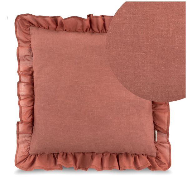Poszewka 45 x 45 Dekoracyjna Morocco 2 Cegła