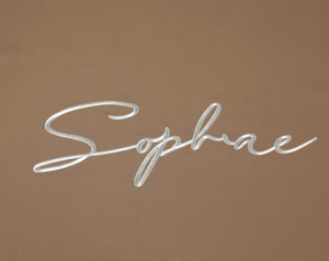 Bedding set 140 x 200 2 pcs with Areta 08 embroidery