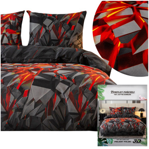 Bedding 160 x 200 3pcs Satin Maria 2887