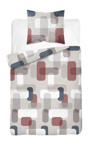 Bedding 140 x 200 2pcs Asti Satin Cotton 5487B