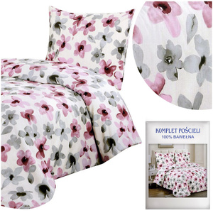 Bedding 140 x 200 2cz Satin Cotton No. A1566