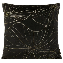 45 x 45 Decorative Velvet Blink25 Pillowcase Black