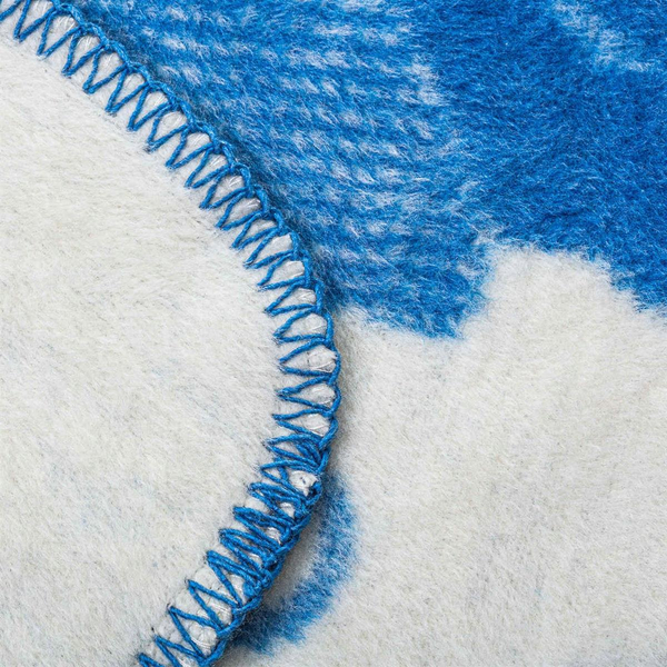 Blanket 75 x 110 Cotton-Acrylic Doggie Blue