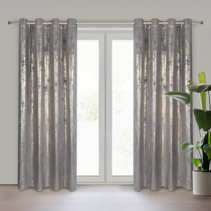 Curtain 140 x 250 Velvet Eyelets Renia Sta+Sz