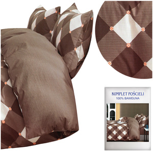 Bedding 200 x 220 3pc Satin Cotton No. A1517