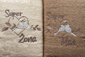 Towel Set 2pcs. 50x100 Carol 25