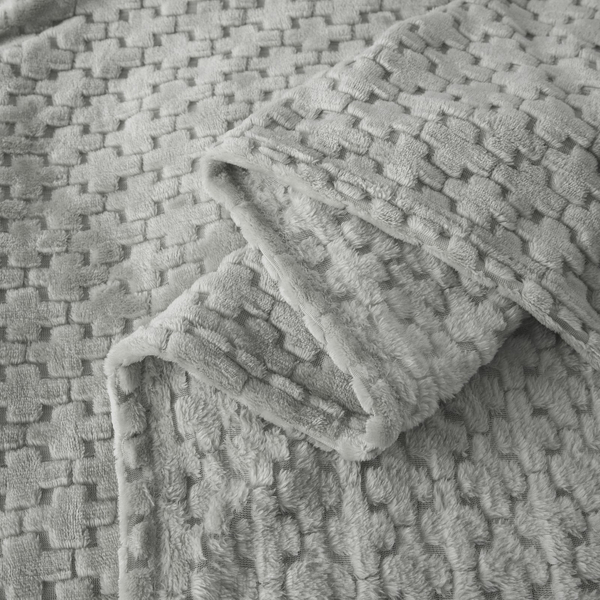 Koc 160 x 200 Mikrofibra Tłoczona Gediz 04