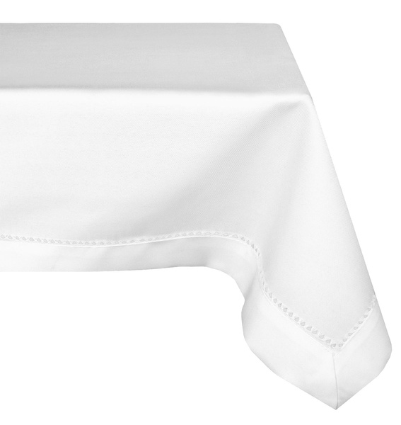 Bieżnik Plamoodporny z Mereżką 240_Biały 60x120
