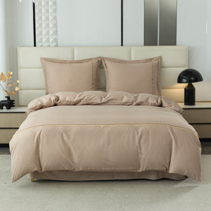 Pościel 160 x 200 3cz Gładka Z Haftem Lumera 13