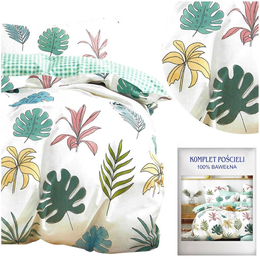 Pościel Satyna Bawełniana nr A1428 200x220NP 3 części