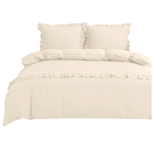 Bedding set 160 x 200 3 pieces with Ruffles Maximo 02