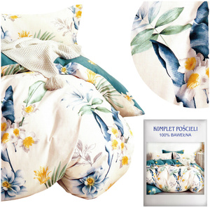 Bedding 160 x 200 3pc Satin Cotton No. A1539