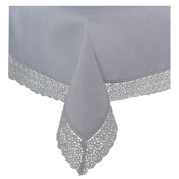 Tablecloth 140 x 300 Guipure pattern 404 Grey