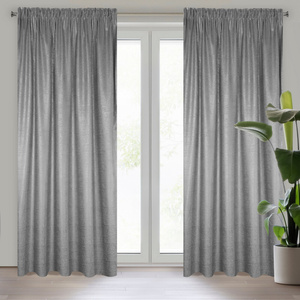Curtain 140 x 270 Ready Decorative Ambi Steel + Sr