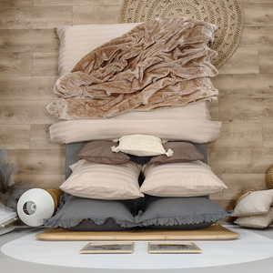 Koc 70 x 160 Akrylowy Jednolity Ciepły Yasemin 01