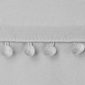 Zasłona Dekoracyjna Defne 135 x 260 Stalowy