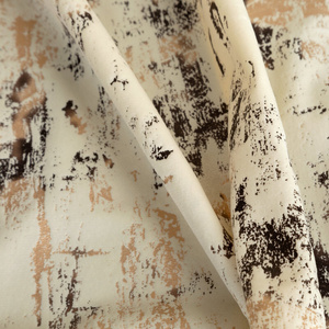 Curtain 140 x 250 Decorative Velvet Tonia Cream