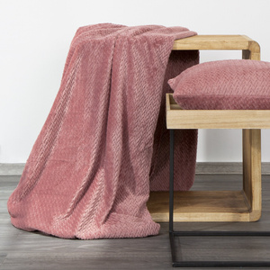Blanket 200 x 220 Microfiber Design Cindy3 Pink