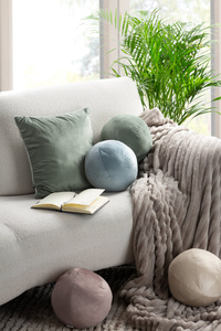 Poduszka 24 cm Dekoracyjna Velvet Gaja4 Szał