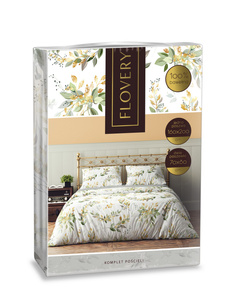 Bedding 160 x 200 3pc Cotton Flovery 008