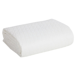 70 x 160 Quilted Decorative Bedspread Boni3 White