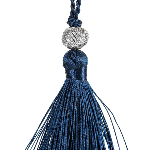 HELEN Decorative Curtain Tieback 18 cm Navy Blue