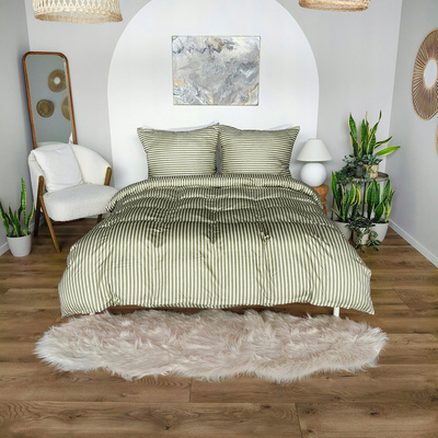 Pościel 140 x 200 2cz Mikrofibra w Pasy Eusebia Home 15