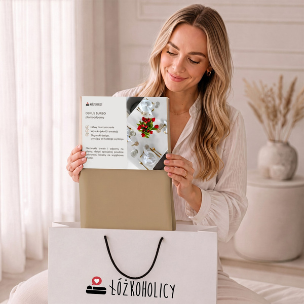 Obrus 140x200 Plamoodporny Surbo Beż