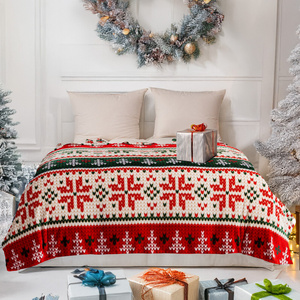 Koc 200 x 220 Mikrofibra Świąteczna Donato 08