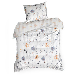 Bedding set 140 x 200 2pcs Satin Cotton Lea 10